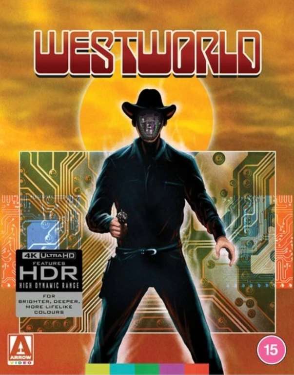 Westworld (1973) Arrow Video 4K UHD Blu-ray Limited Edition W/Code - Sold by MusicMagpie Shop