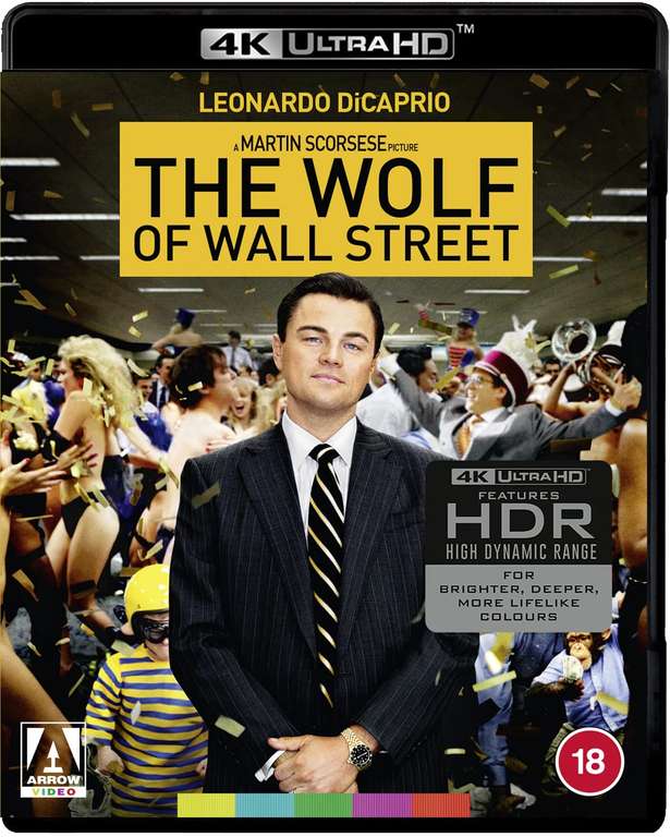 The Wolf of Wall Street 4K UHD Blu-ray