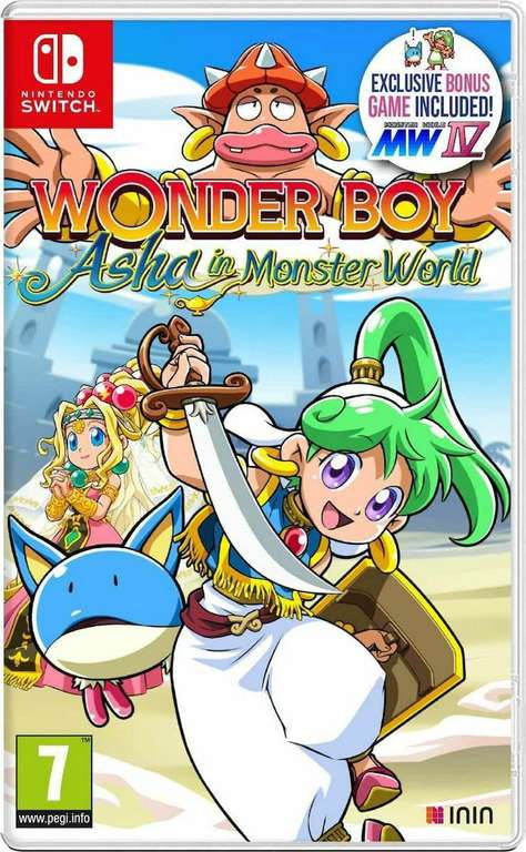 Wonder Boy: Asha in Monster World (Nintendo Switch Game)