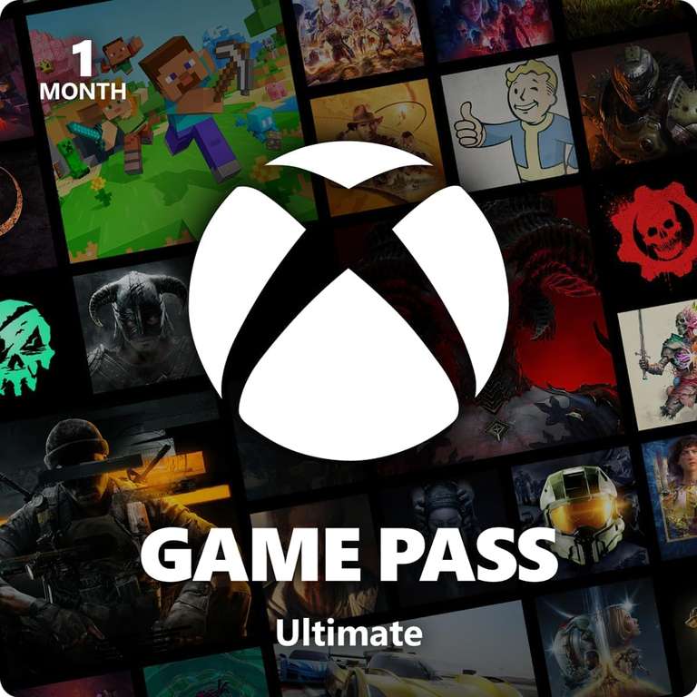 Xbox Game Pass Ultimate – 1 Month Membership - Download Code - Amazon Media EU Sàrl