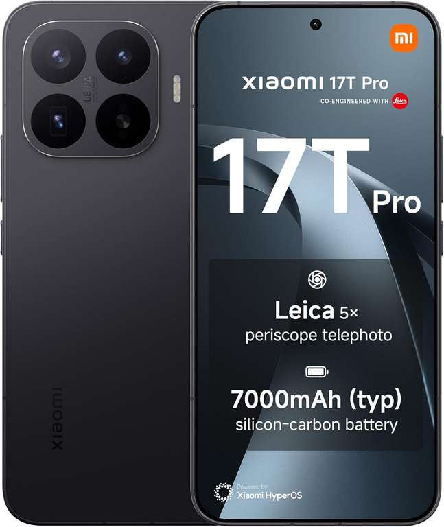 XIAOMI 17T Pro Smartphone 12GB 256GB 144Hz 7000mAh Battery / Blue Or Purple £499.19 Xiaomi Tech World (UK Del.)