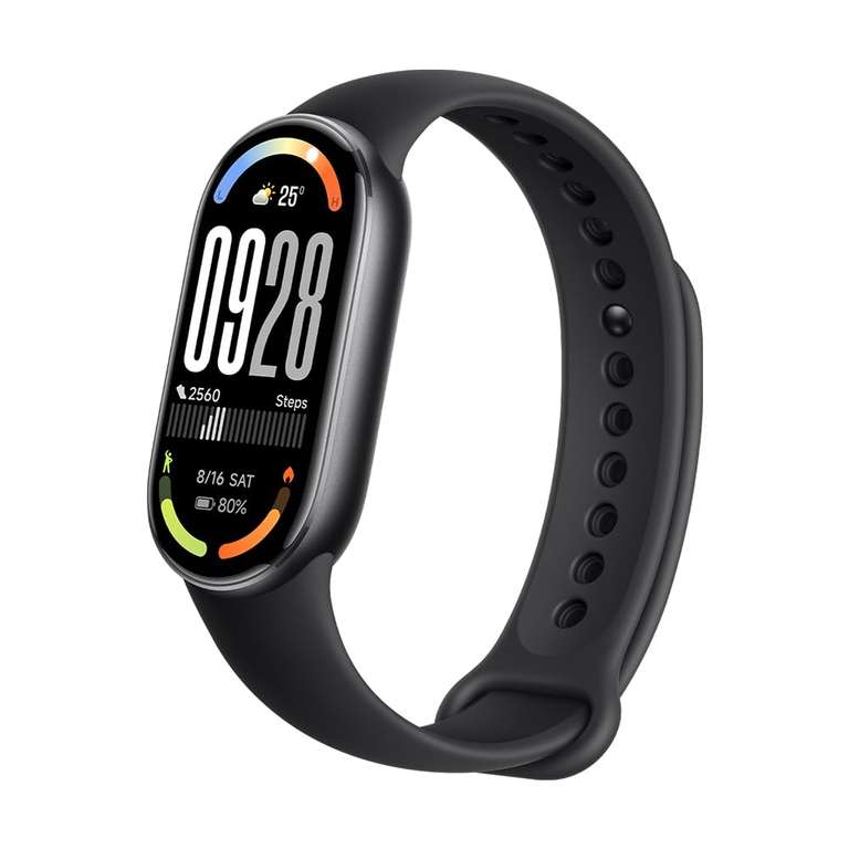 XIAOMI Smart Band 10 Fitness Tracker, 1.72" AMOLED Display, 21 Day Battery Life, 150 Sports Modes