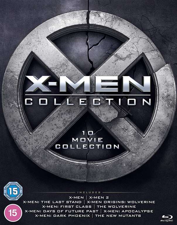 X-MEN - 10 Movie Collection - Blu-ray