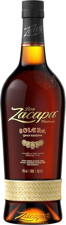 Zacapa Solera Gran Reserva | 40% vol | 70cl | Award-Winning Premium Aged Rum